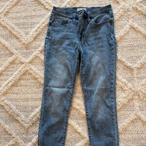 Madewell 9" Mid-Rise Skinny Size 28